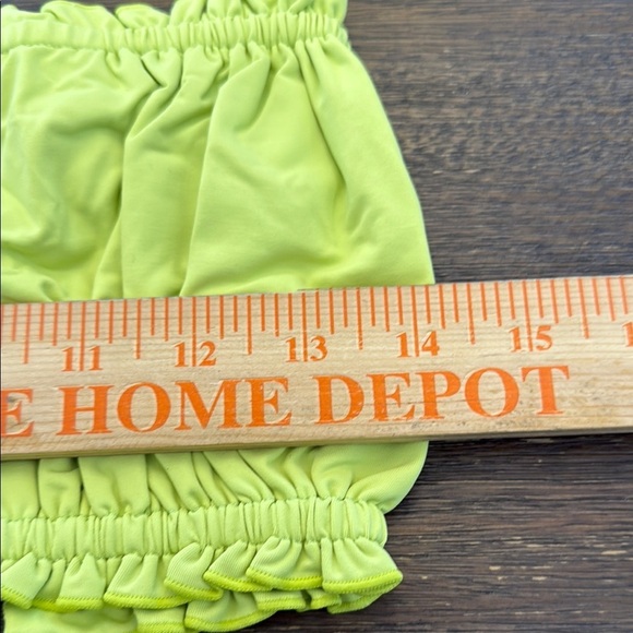 Toast Swim Signature Ruffle Bandeu Top Size XL - Picture 8 of 9